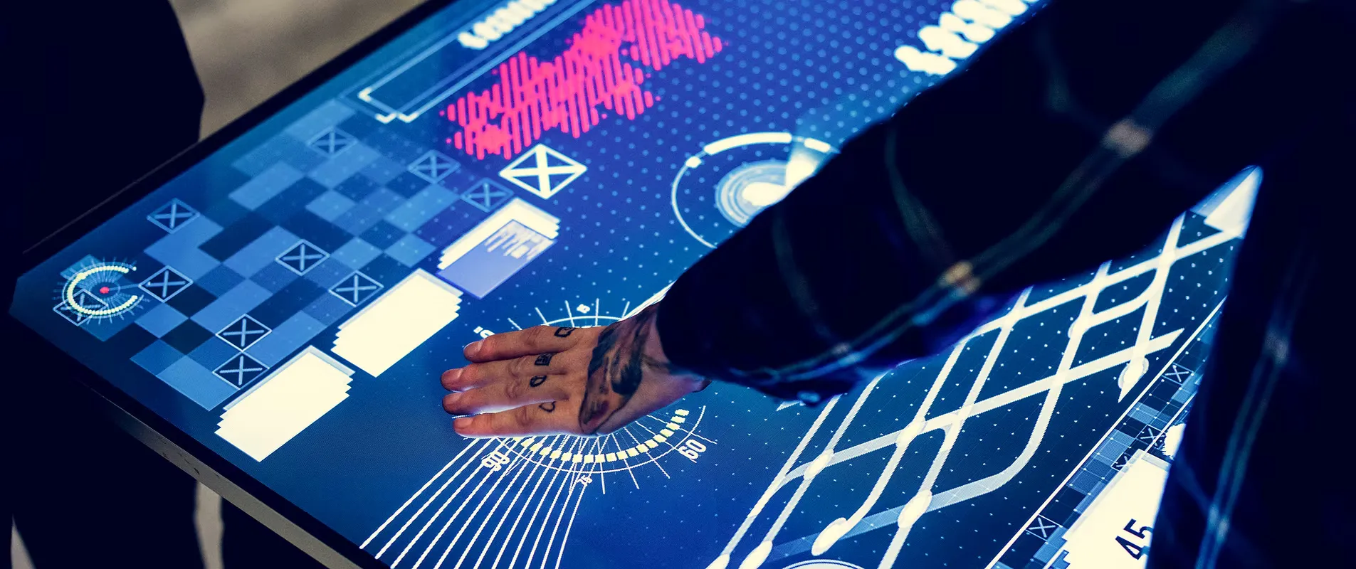 Interactive installation by Aether Immersive