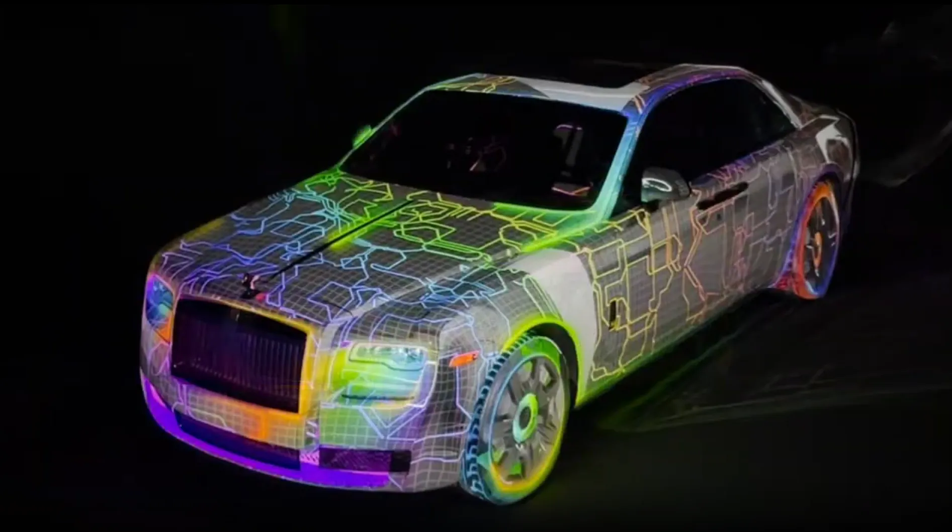 Rolls Royce Projection Mapping